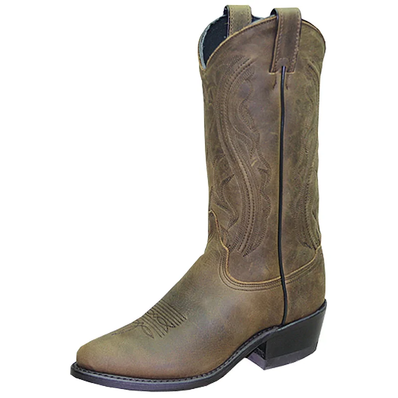 Women's Abilene Sage 11"" Western Boots (Distressed Brown)
