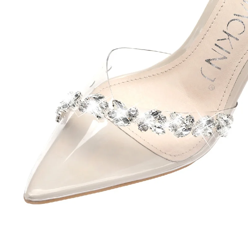 Slip On Slingback Pointed Toe Sandal