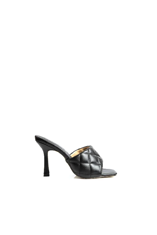 Square Toe Heel Sandals