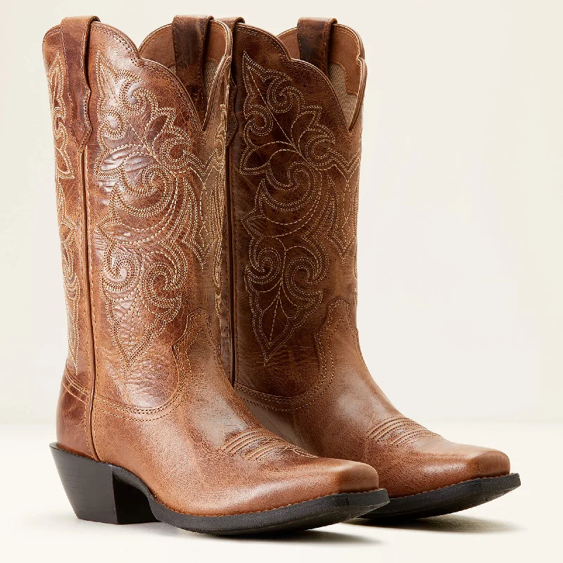 Ariat Women's Round Up Square Toe in Ready Russet Ariat Women's Round Up Square Toe in Ready Russet