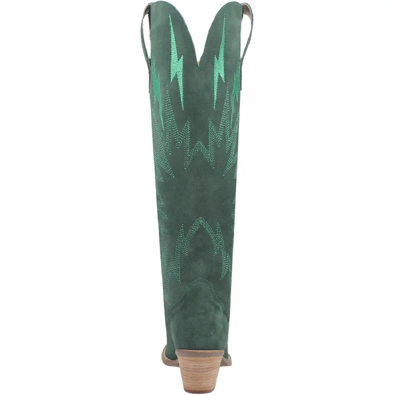 Dingo Women's Thunder Road Suede Boot in Green Dingo Women's Thunder Road Suede Boot in Green