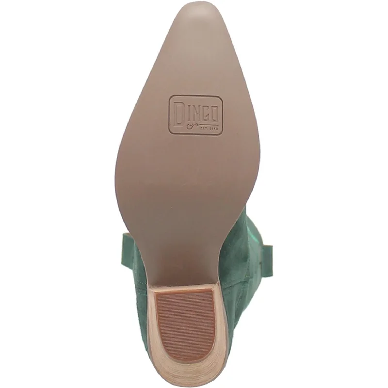 Dingo Women's Thunder Road Suede Boot in Green Dingo Women's Thunder Road Suede Boot in Green