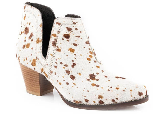 Roper Women's Rowdy Hair On Hide Bootie Roper Women's Rowdy Hair On Hide Bootie