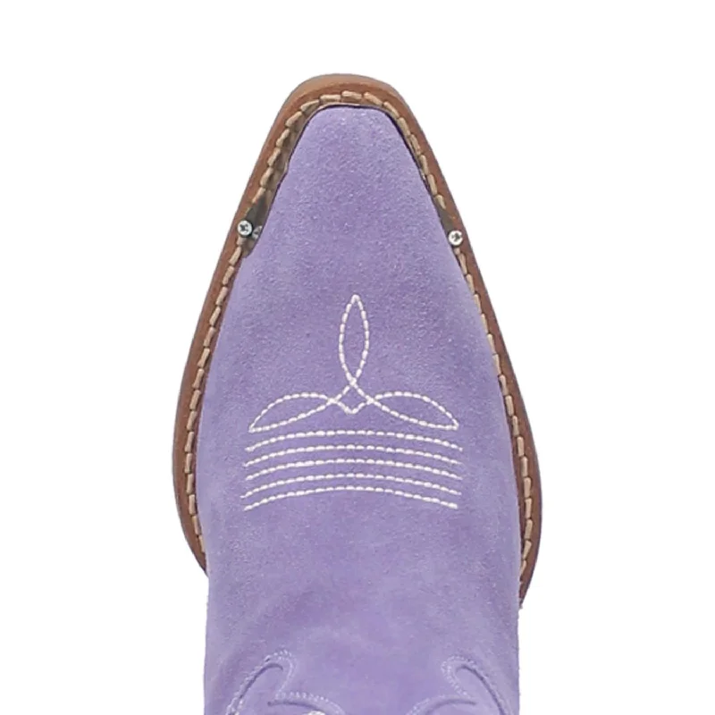 Dingo Women's Joyride Suede Bootie in Periwinkle Dingo Women's Joyride Suede Bootie in Periwinkle