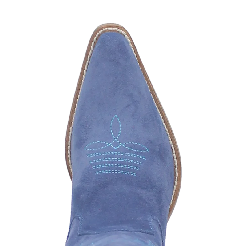 Dingo Women's Thunder Road Suede Boot in Blue Dingo Women's Thunder Road Suede Boot in Blue