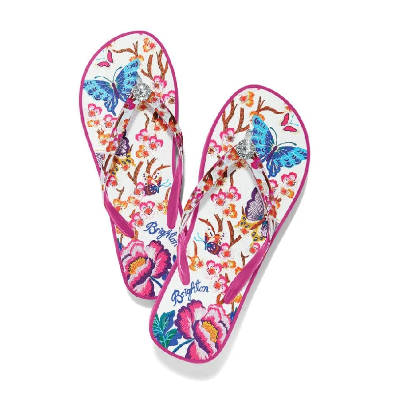 Geisha Platform Flip Flops