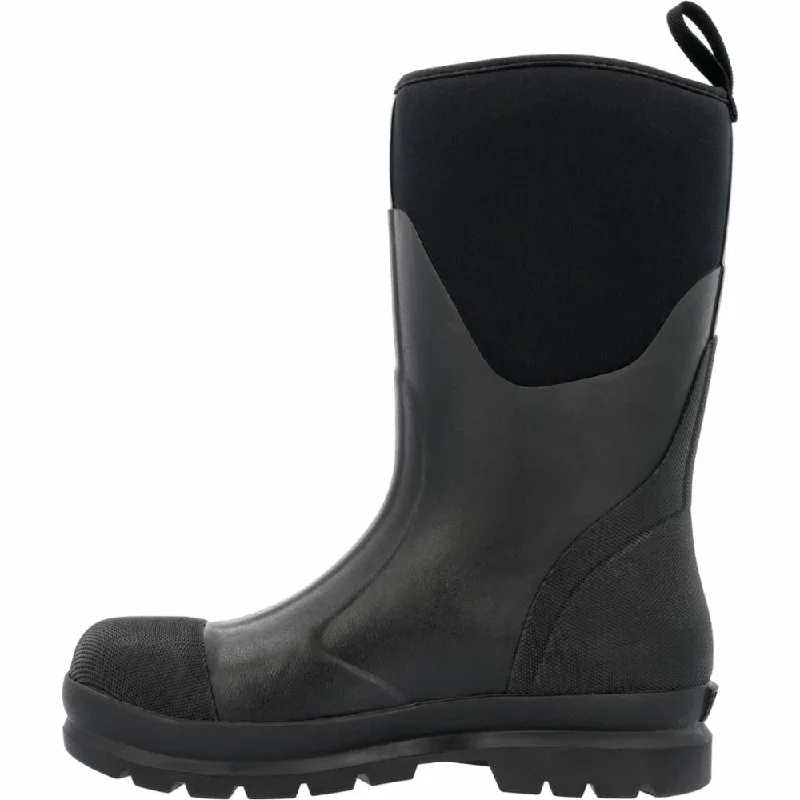 Muck Footwear Women CHORE CLASSIC MID STEEL TOE CSA BLACK