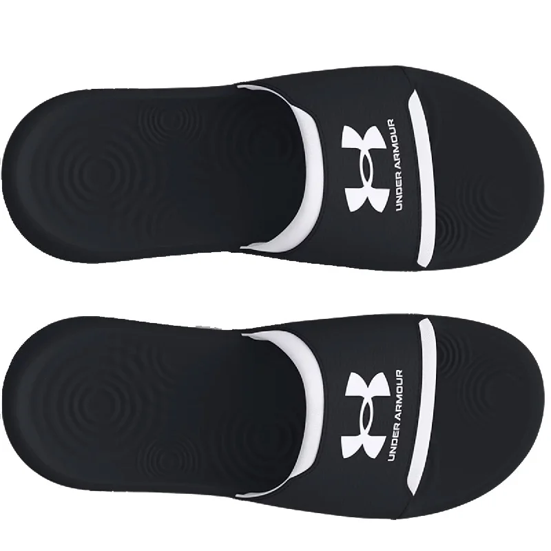 Under Armour Ignite Select Sliders - Womens - Black/White