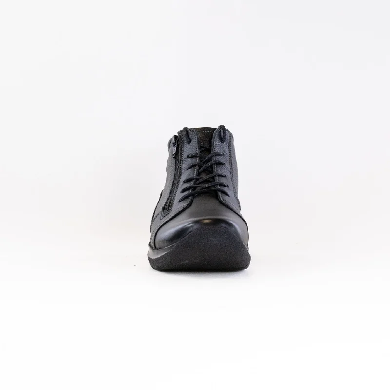 Wolky Why (Women's) - Black Forest Leather