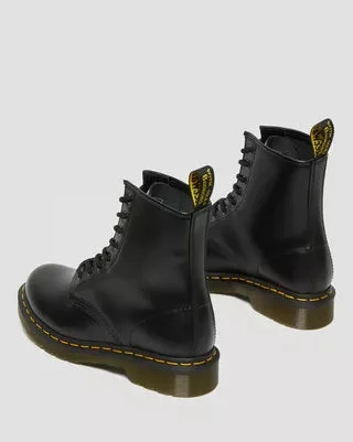 1460 Women's Black Leather Lace Up Boots 1460 Women's Black Leather Lace Up Boots