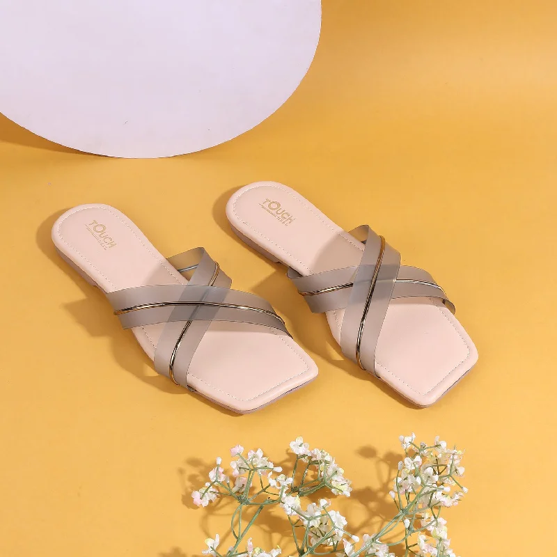 Plush Heart-Shaped Bedroom Slippers by Touch Heel