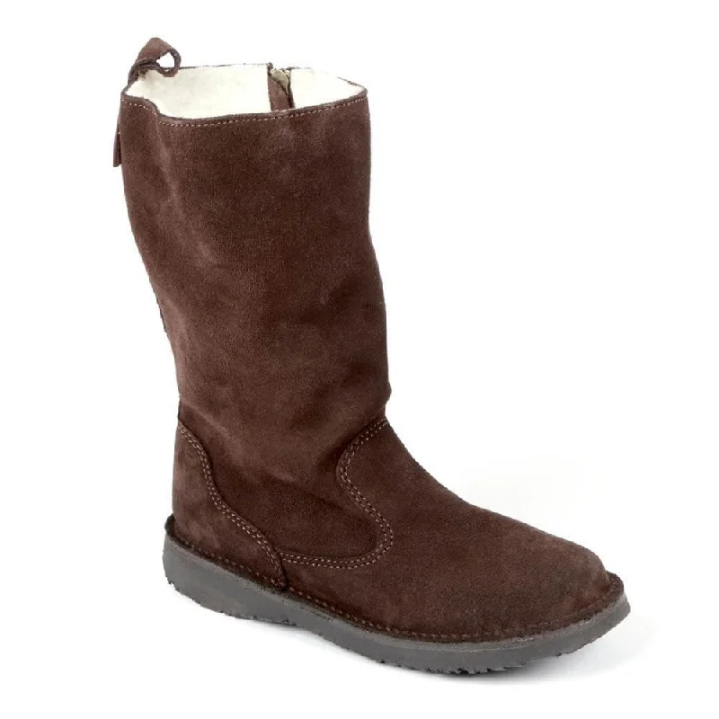 Eskimo 100% wool-lined premium suede leather boot