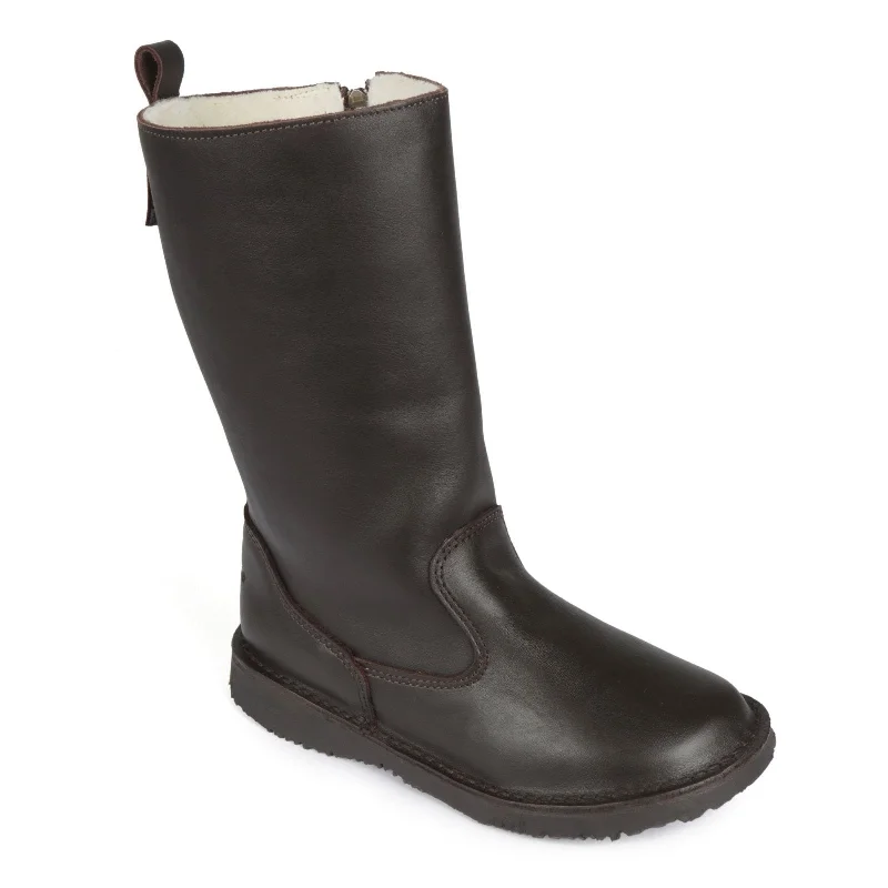 Eskimo 100% wool-lined ladies premium leather boot