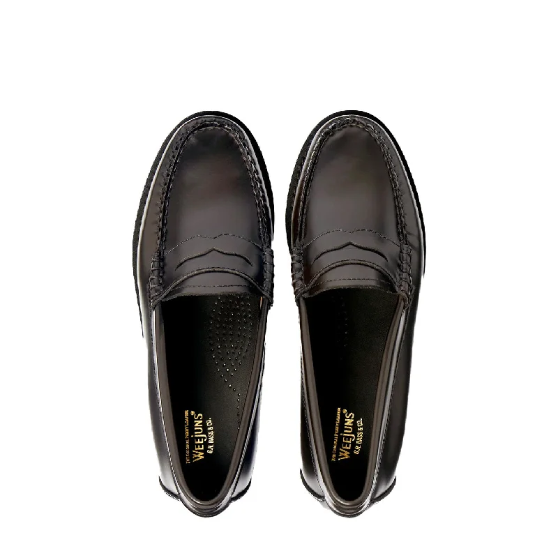 G.H.Bass Womens Bass Weejun Penny Loafer Chocolate Leather