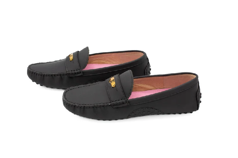 Jill Black Gum Leather
