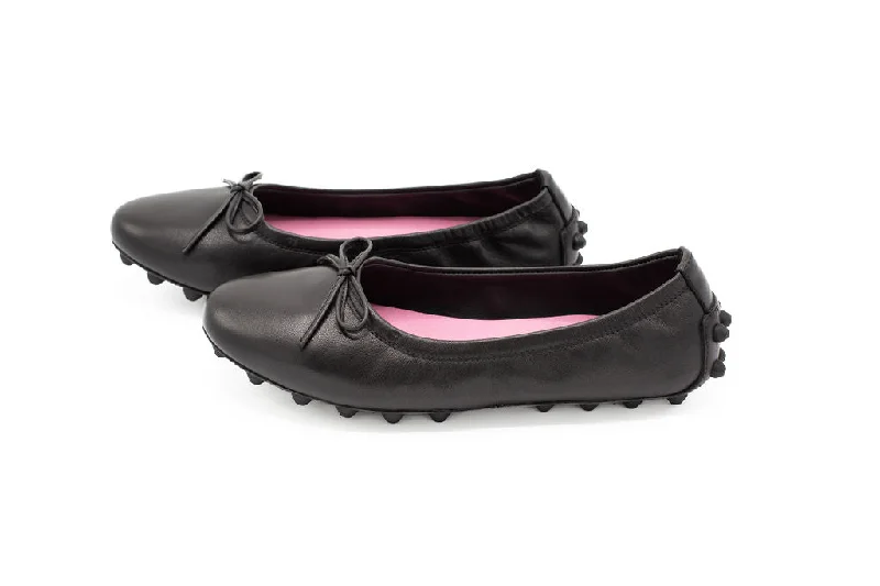 Newn Black Leather