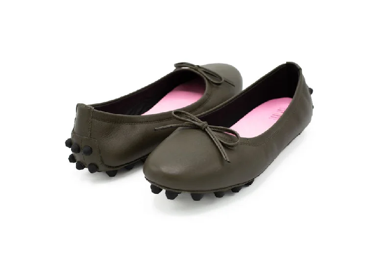 Newn Olive Leather Newn Olive Leather