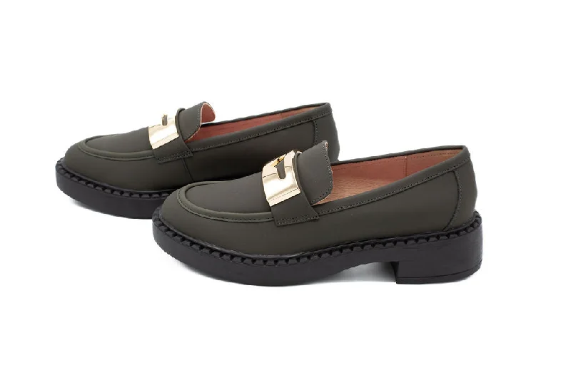 Rev Green Gum Leather