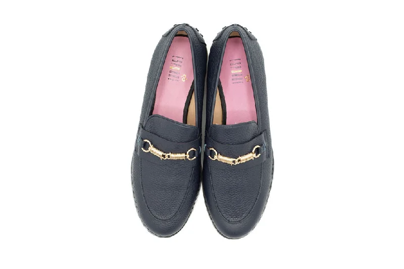 Rill Navy Grain Leather Rill Navy Grain Leather