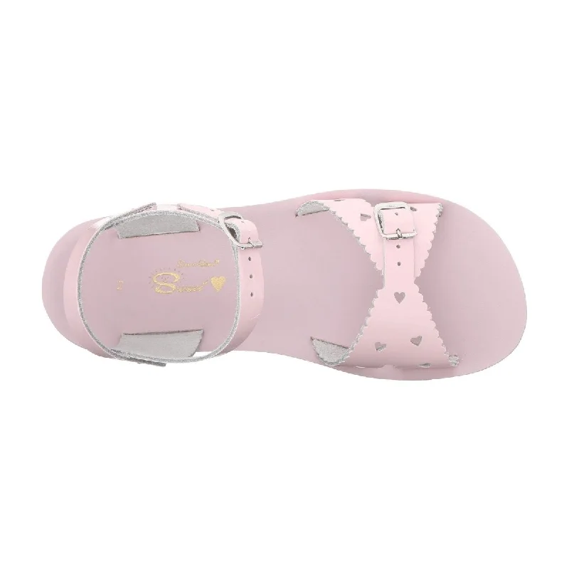 Salt Water By Hoy Shoe Co. Toddler's Sun-San Sweetheart Shiny Pink Salt Water By Hoy Shoe Co. Toddler's Sun-San Sweetheart Shiny Pink