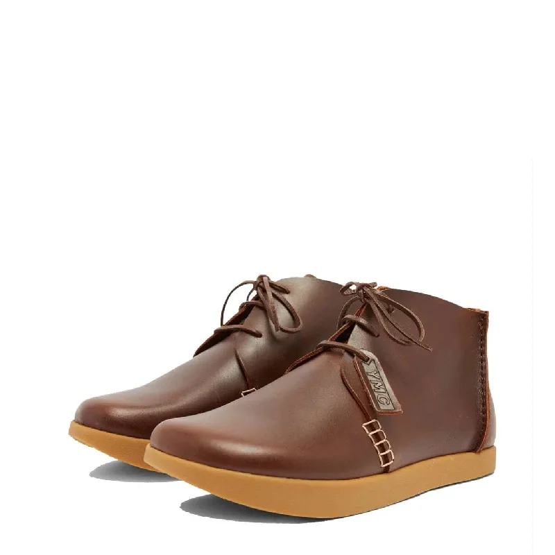 Yogi x YMC Womens Archer Leather Shoes Brown Yogi x YMC Womens Archer Leather Shoes Brown