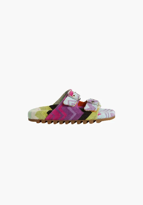 SANDALS ZIGZAG MULTICOLOUR
