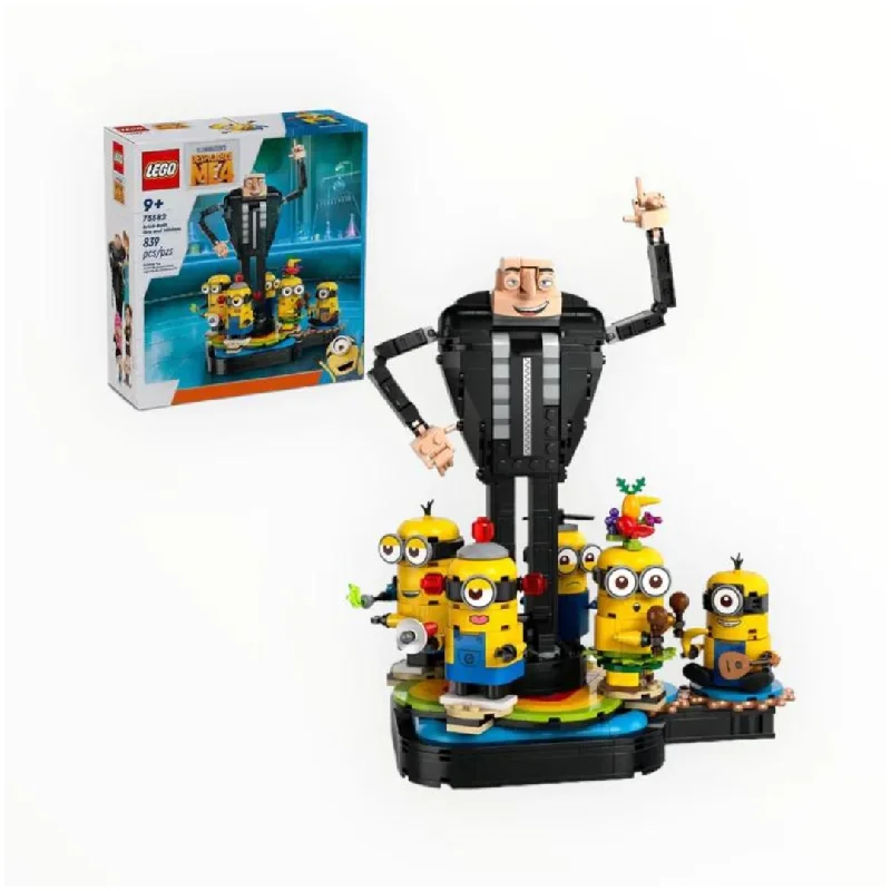 75582 Brick-Built Gru and Minions