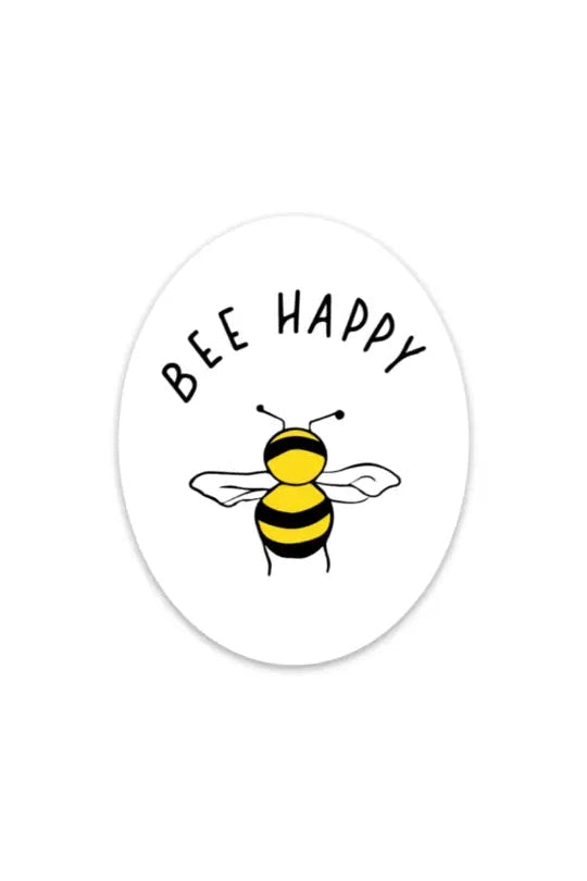 Bee Happy Sticker