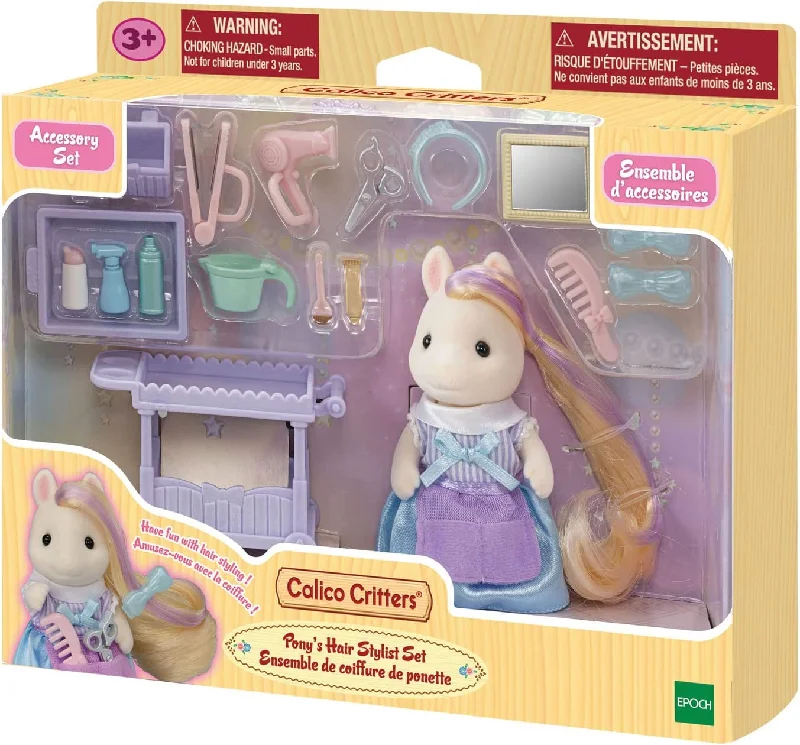 Calico Critters Pony's Hair Stylist Set