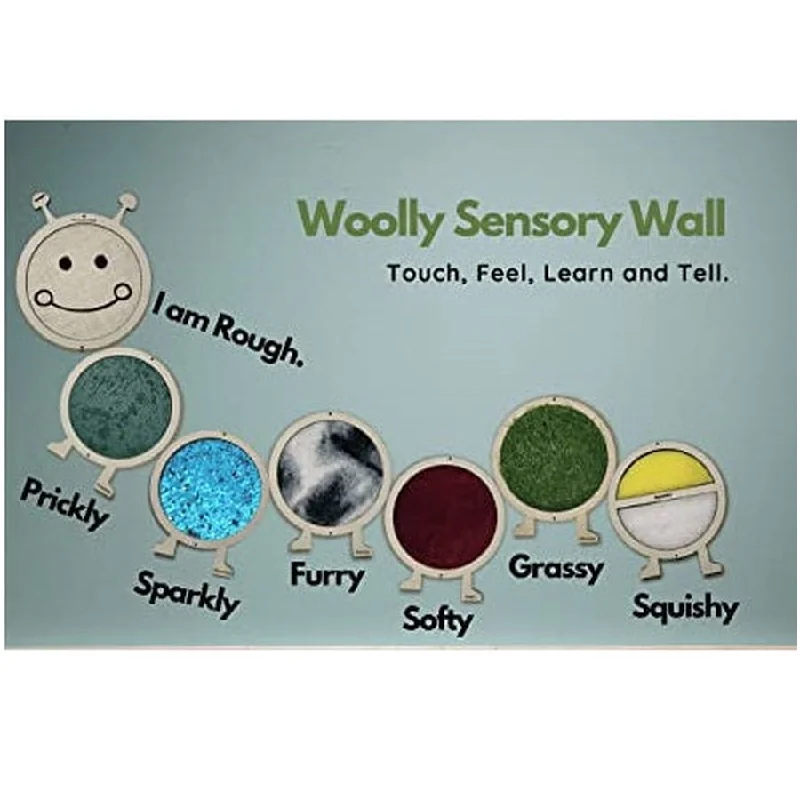 Caterpillar Woolly Sensory Wall