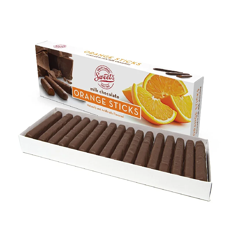 Milk Chocolate Orange Sticks