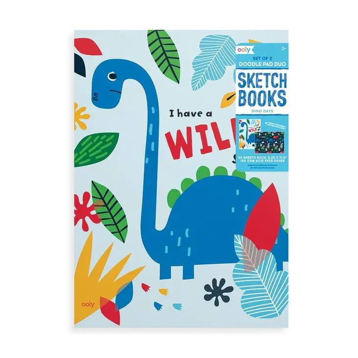 Doodle Pad Duo Sketchbooks: Dino Days