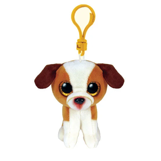TY  Beanie Boo Clip - Hugo Dog