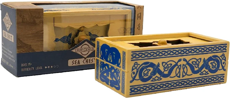 Viking Sea Chest Gift Box Puzzle