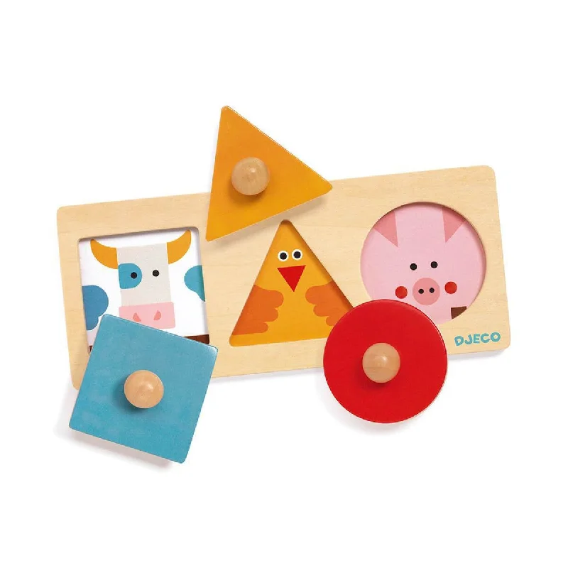 Djeco forma basic peg puzzle