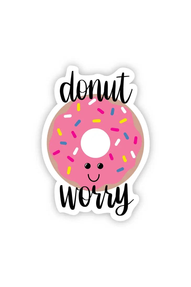 Donut Worry Donut Sticker