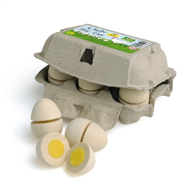Erzi eggs to cut six pack