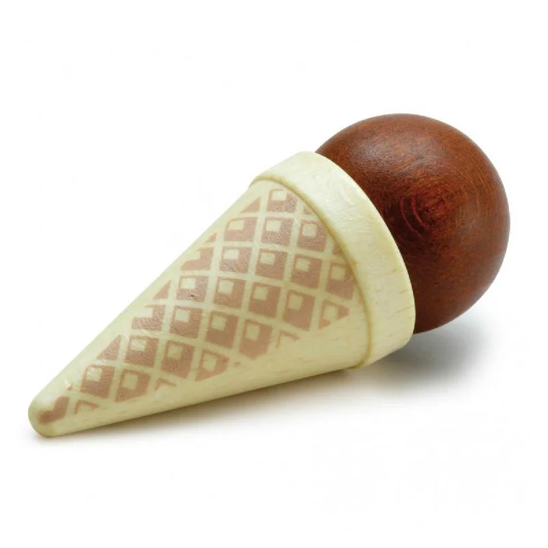 Erzi chocolate ice cream cone