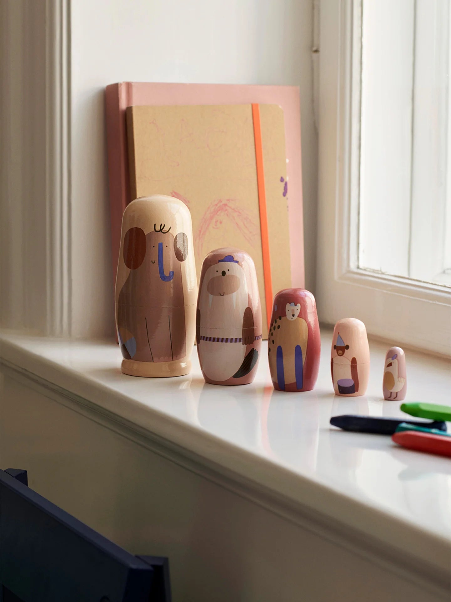 Ferm Living Critter Nesting Dolls
