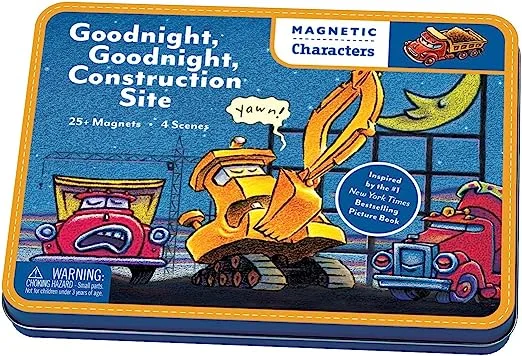 Goodnight Goodnight Construction Site Magnetic Characters