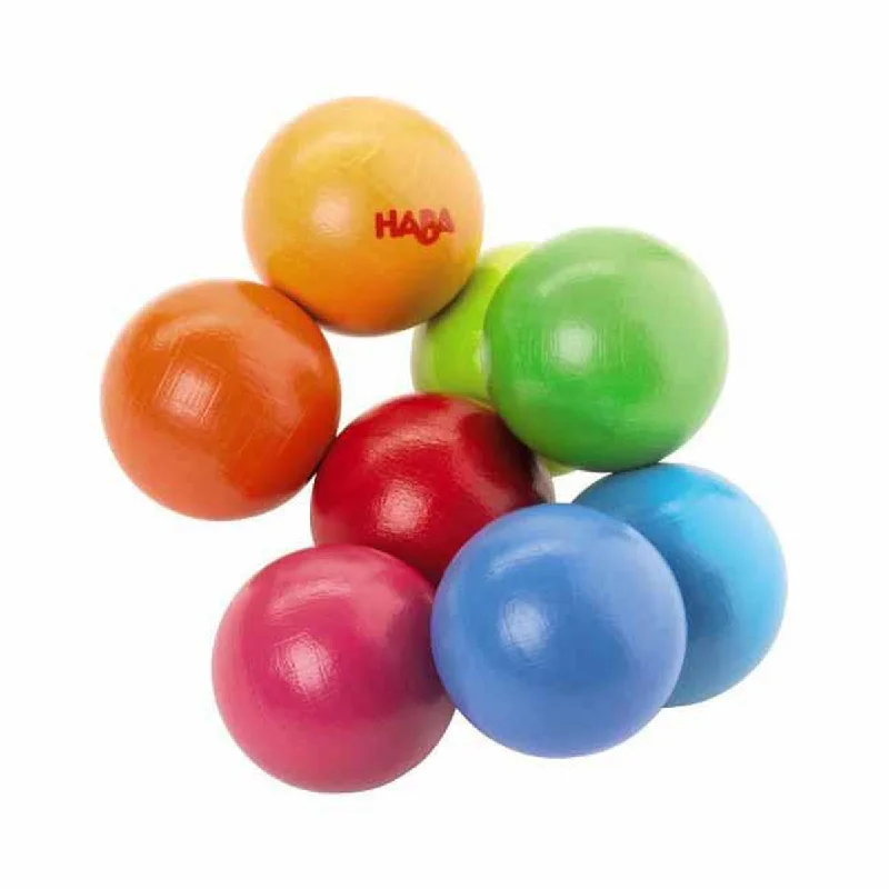 Haba rainbow beads grasper