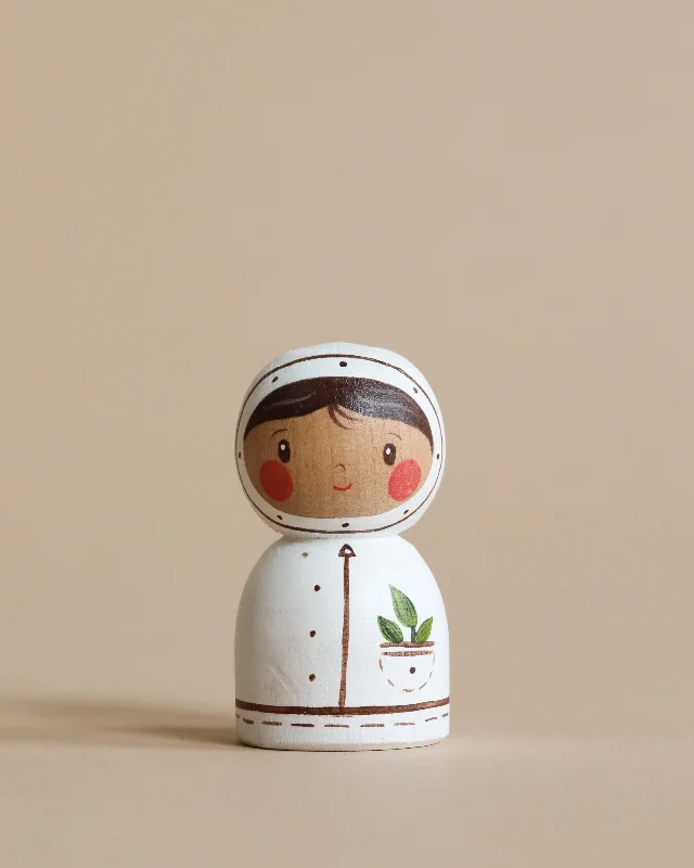 Handmade Wooden Astronaut