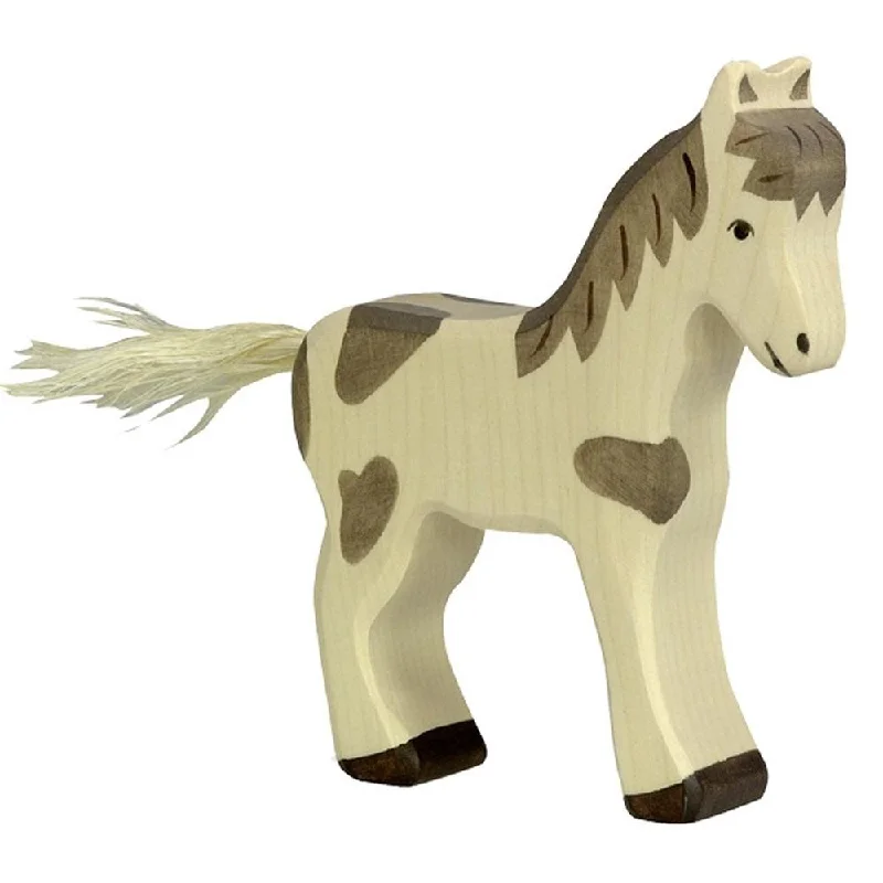 Holztiger dappled standing foal horse