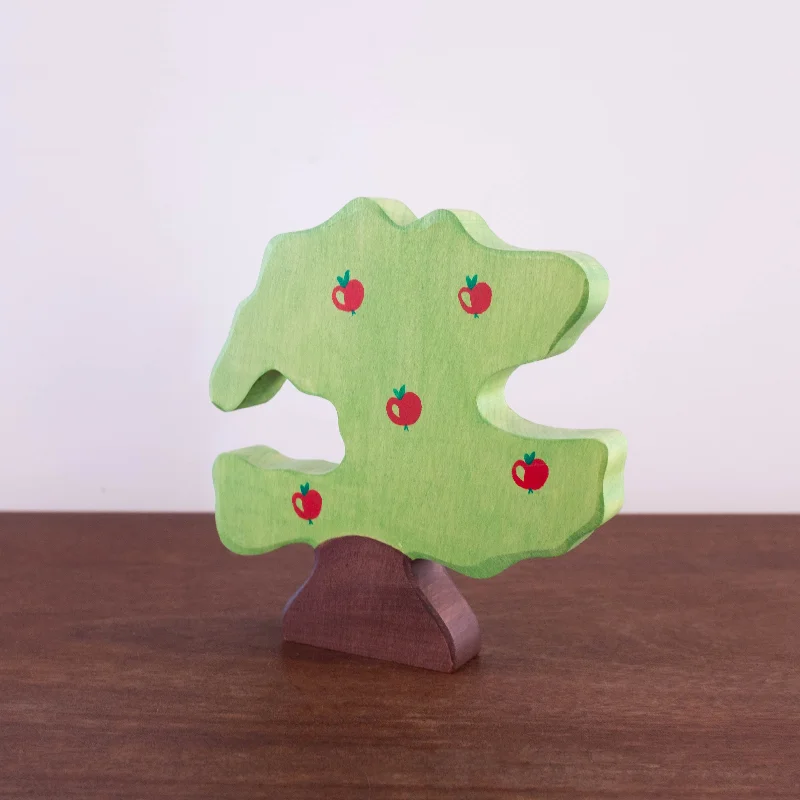 Holztiger Large Apple Bird Tree Toy