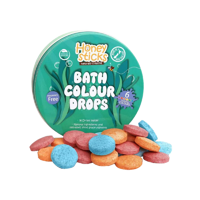 Honeysticks Bath Drops 36Pc 6 Colours Bath Toys Art and craft for kids 3yrs+