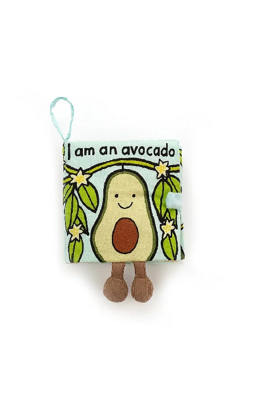 I Am an Avocado Fabric Book