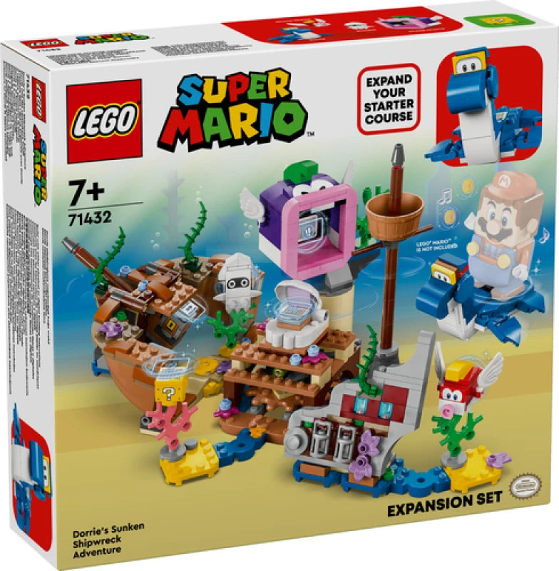 LEGO® 71432 Dorrie's Sunken Shipwreck Adventure Expansion Set