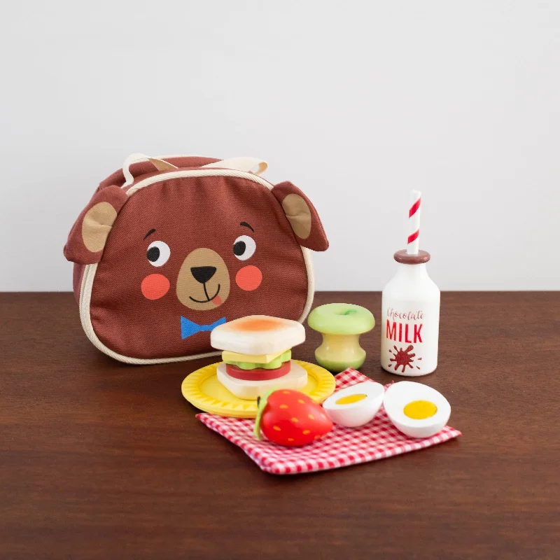 NEW Bear Picnic Wooden Set