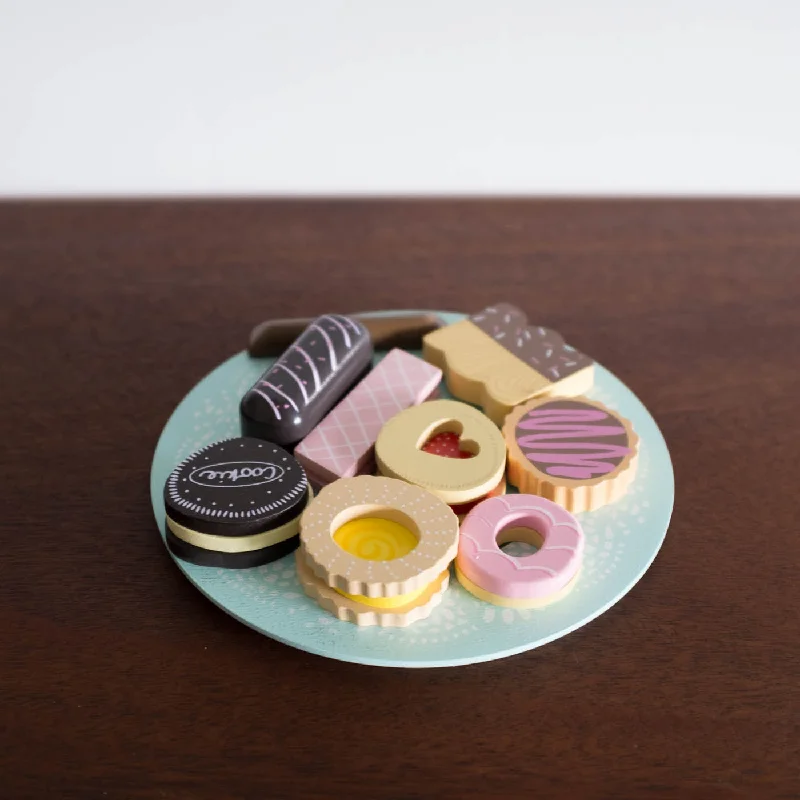 NEW Biscuits and Plate Set