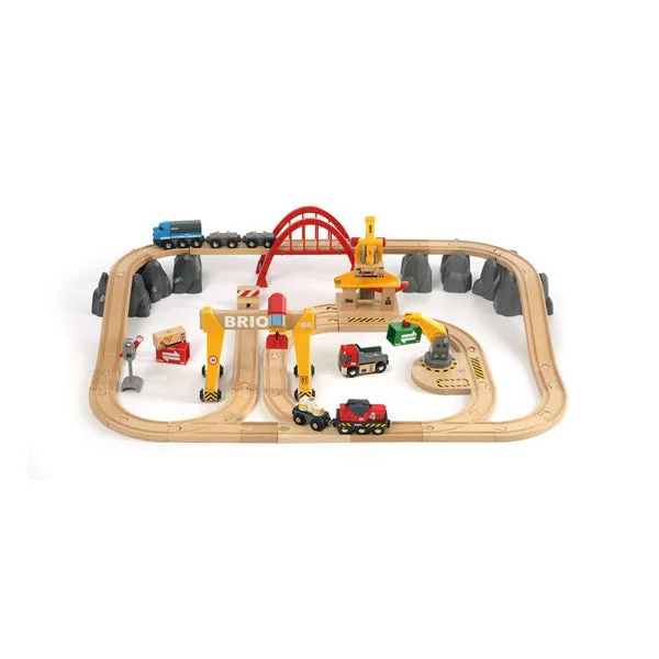 NEW Cargo Railway Deluxe Train Set